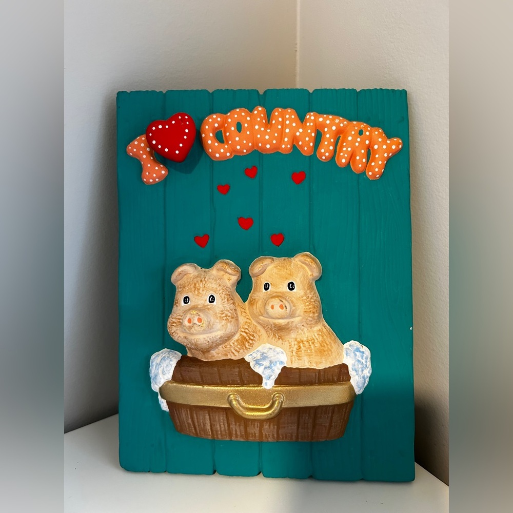 Country Ceramic Wall Mounted Home Décor Plaques & Signs